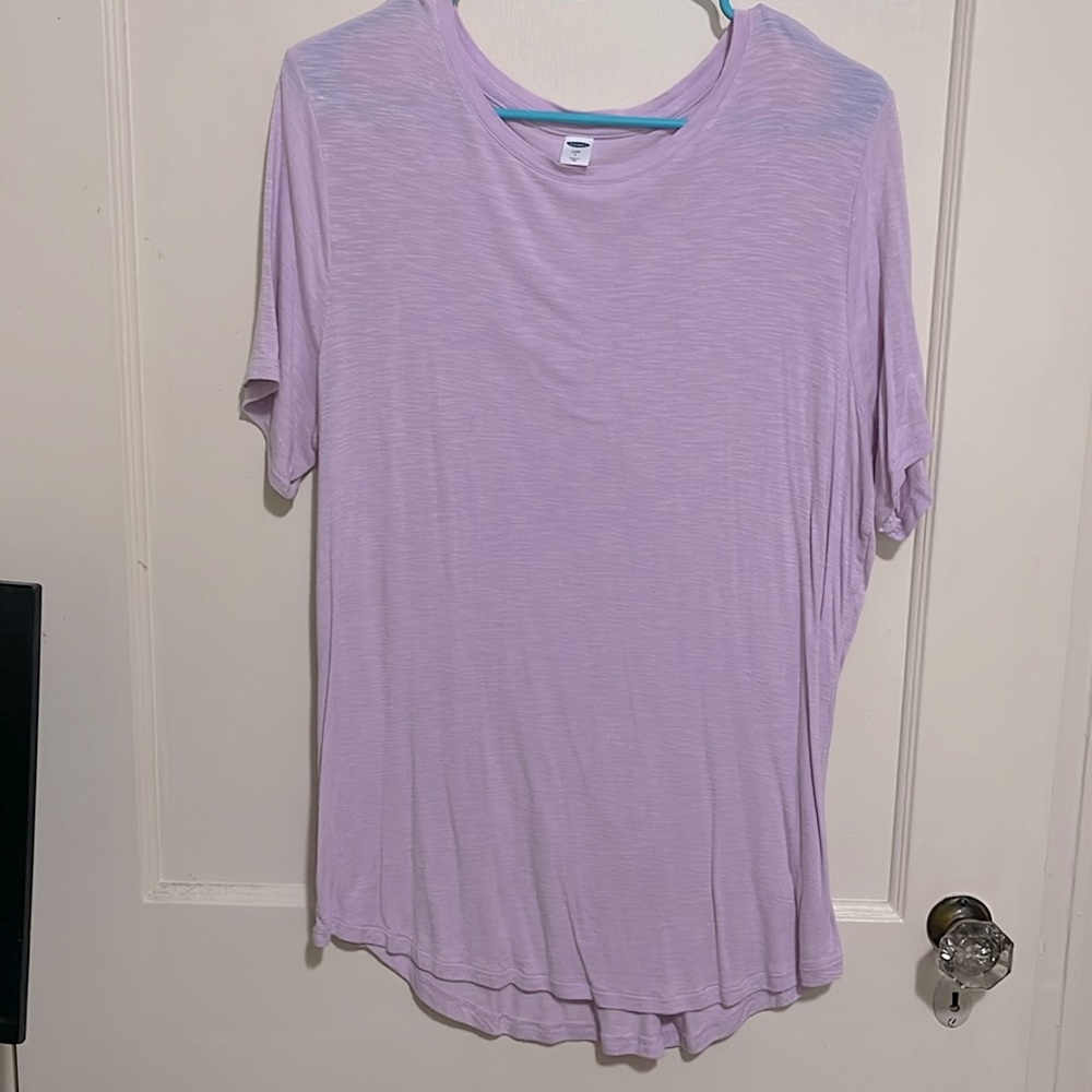 Woman’s Old navy Luxe stretchy top -size L